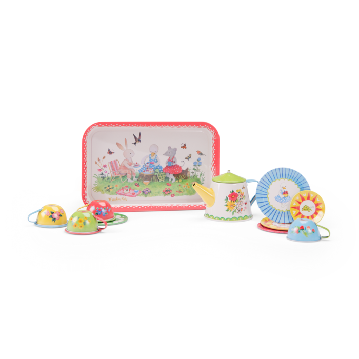 Metal tea set - The Big Family – Speedy Monkey LLC