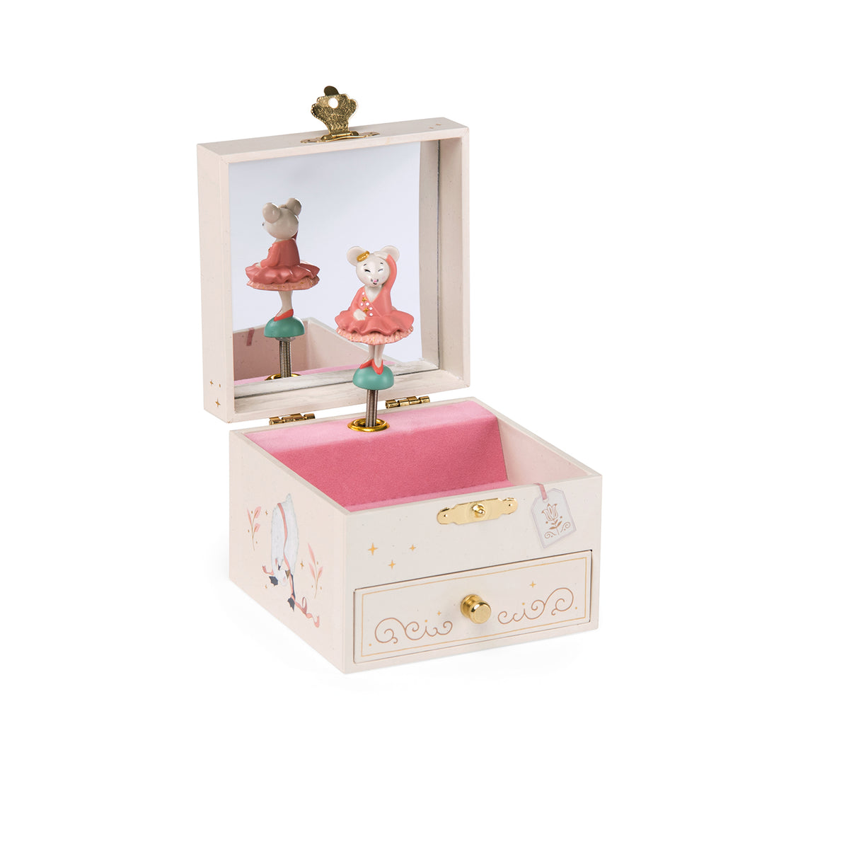 PASTEL MUSICAL CIRCUS MONKEY JEWELRY BOX cheapest