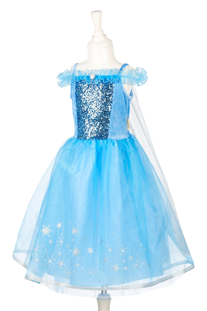 Ice Queen Costume Dress – Carnival & Festive Use (3 sizes) – Speedy ...