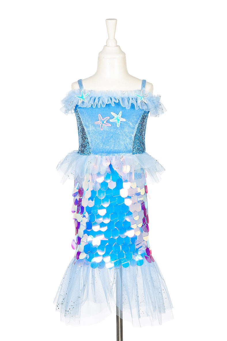 Lorelie Mermaid Costume Dress for Kids - Carnival & Festive Use (2 siz Speedy Monkey LLC Lorelie Mermaid Costume Dress for Kids - Carnival & Festive Use (2 siz Speedy Monkey LLC