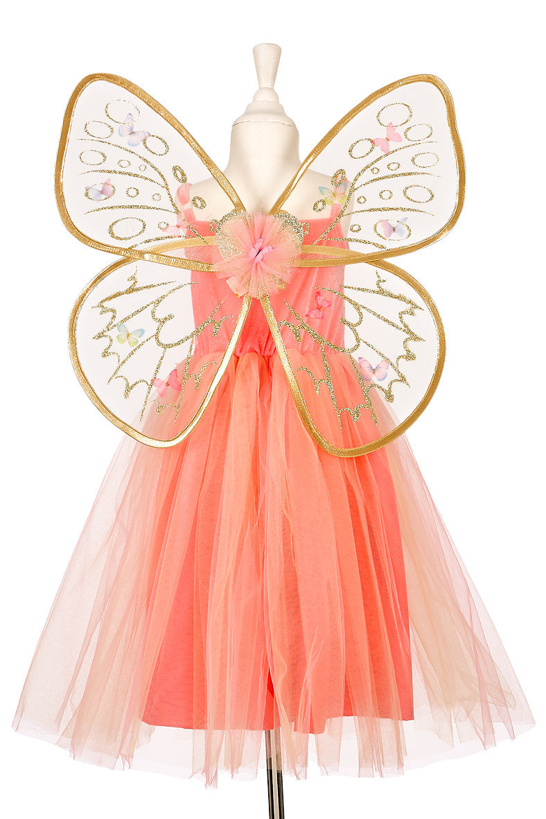 orange fairy dress Fairy Tutu Dress, Girls Tutu Dress, Orange Fairy Tutu, Princess Tutu Dress, Tutu Dress, Fairy Wings, Dress Up Tutu, Birthday Tutu Dress