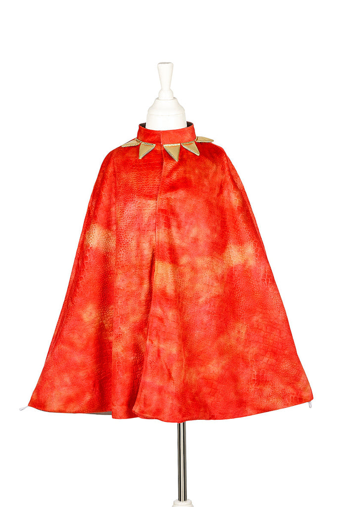 Knight - Red dragon reversible cape, 4-7 yrs, 104-122 cm (1 pc) - Dress up Boys, Knights - Souza!