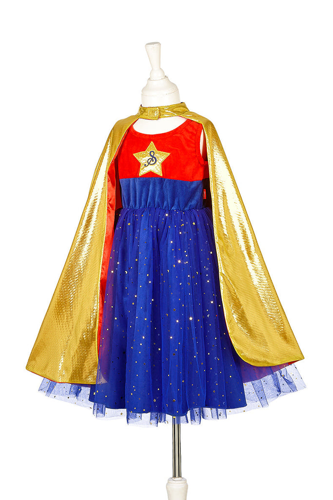 Super Hero girl, 3-4 yrs, 98-104 cm - Dress up Girls - Souza!