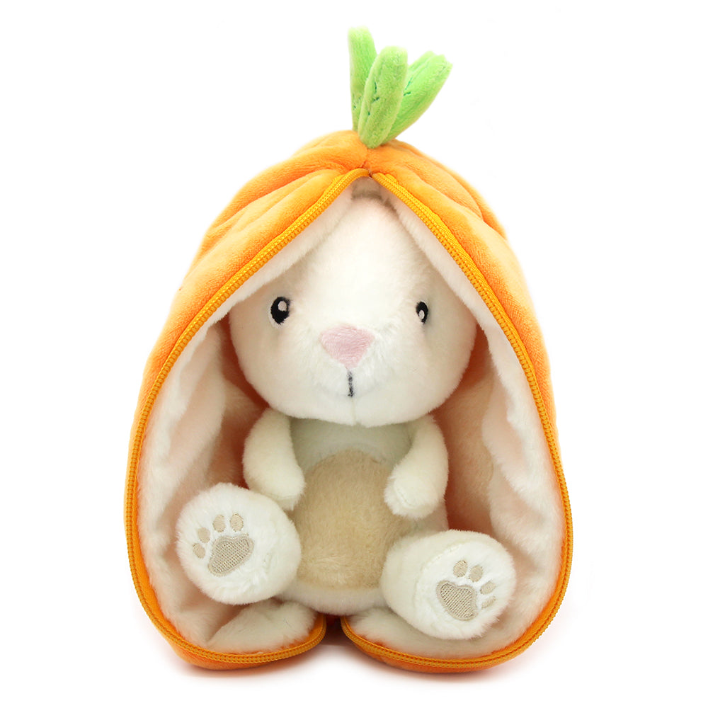 Flipetz Gadget the Rabbit/Carrott - Flipetz 2 in 1 Plush