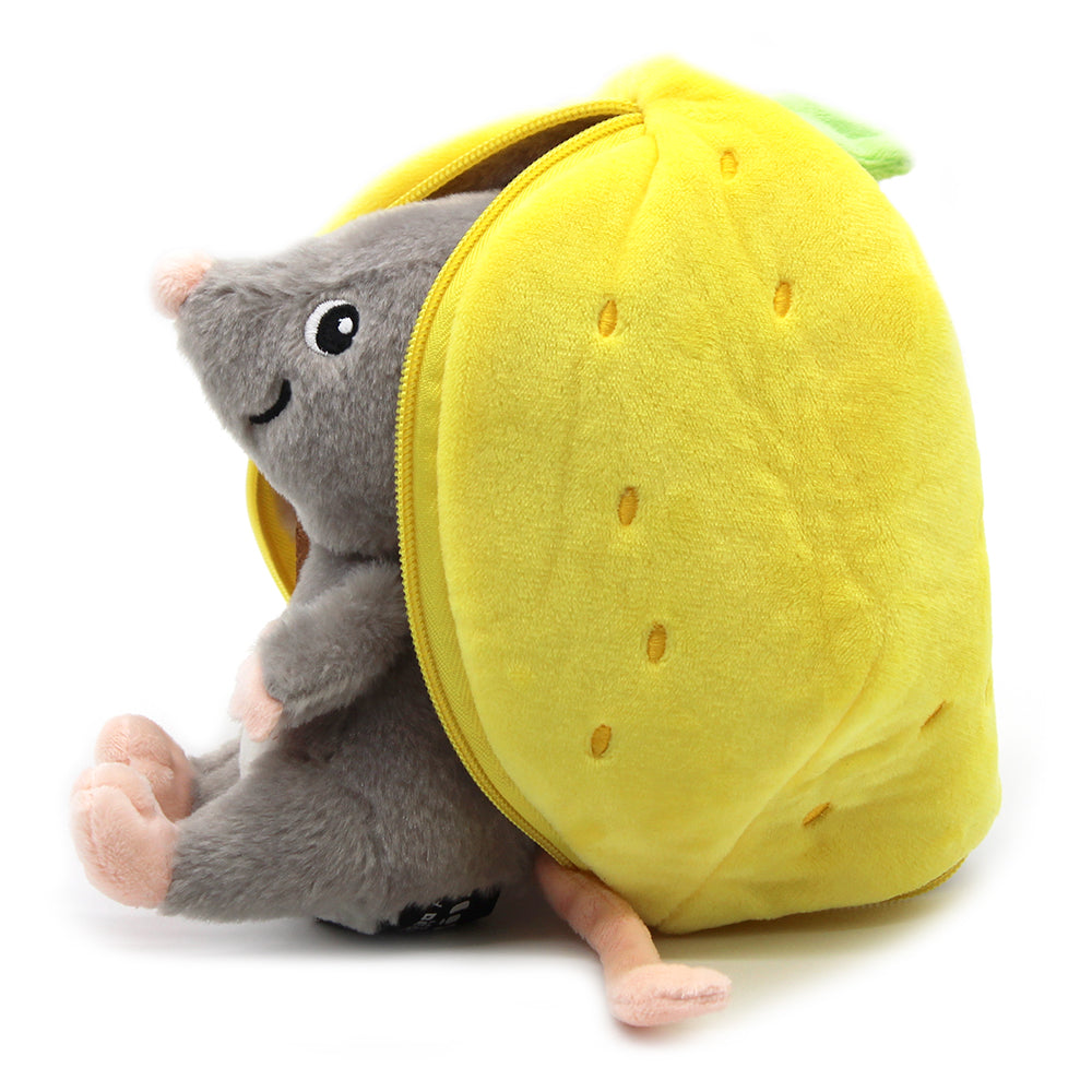 Flipetz UNIT - Rocket the Mouse/Lemon - Flipetz 2 in 1 Plush