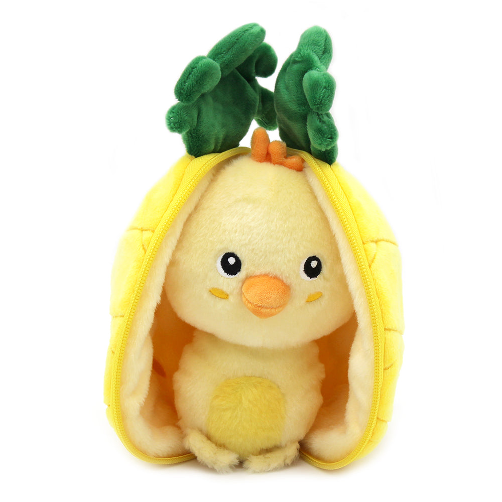 Flipetz Nugget the Chick/Pineapple  - Flipetz 2 in 1 Plush