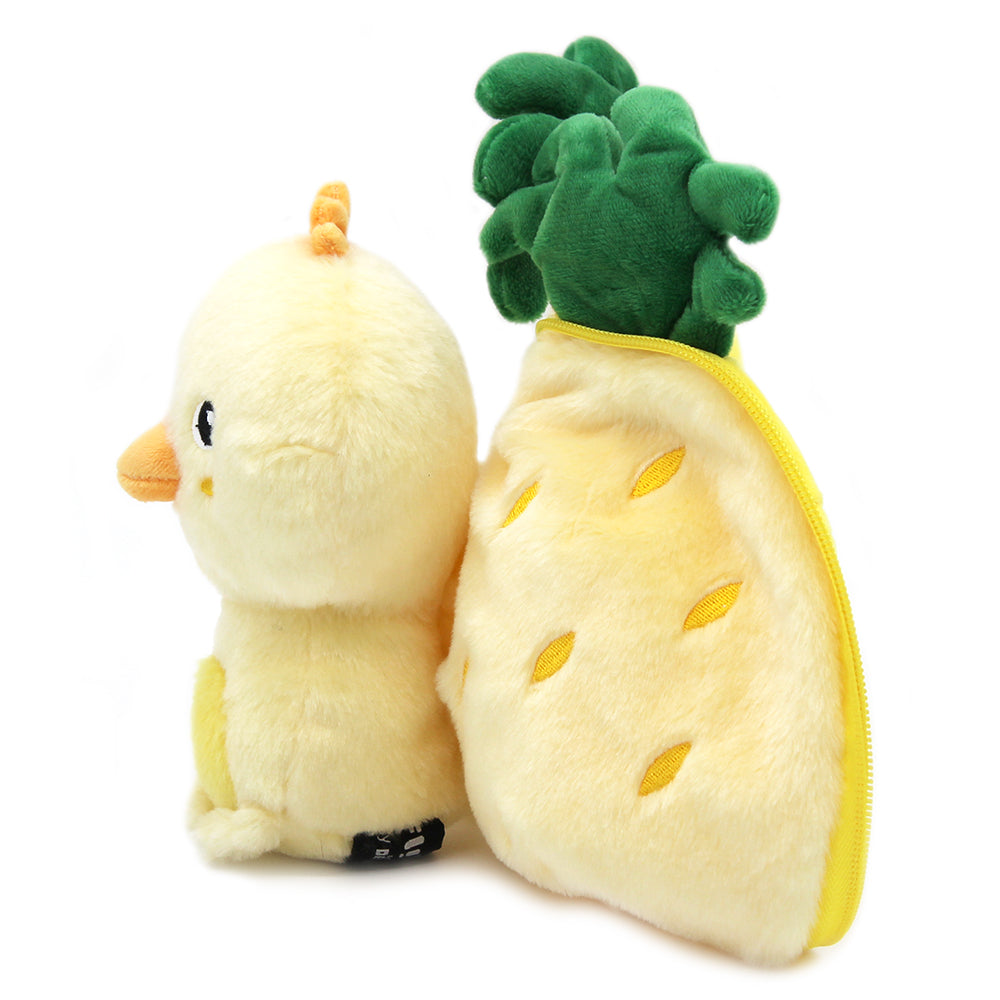 Flipetz Nugget the Chick/Pineapple  - Flipetz 2 in 1 Plush