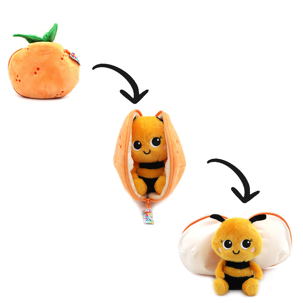 Buzzet the Bee/Tangerine - Flipetz – Speedy Monkey LLC