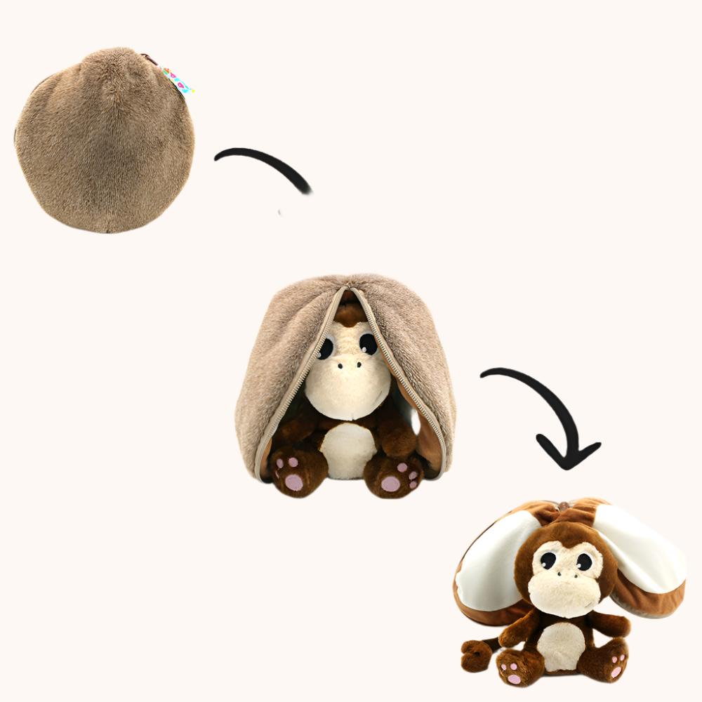 Peluche Coconet le singe-noix de coco - Flipetz