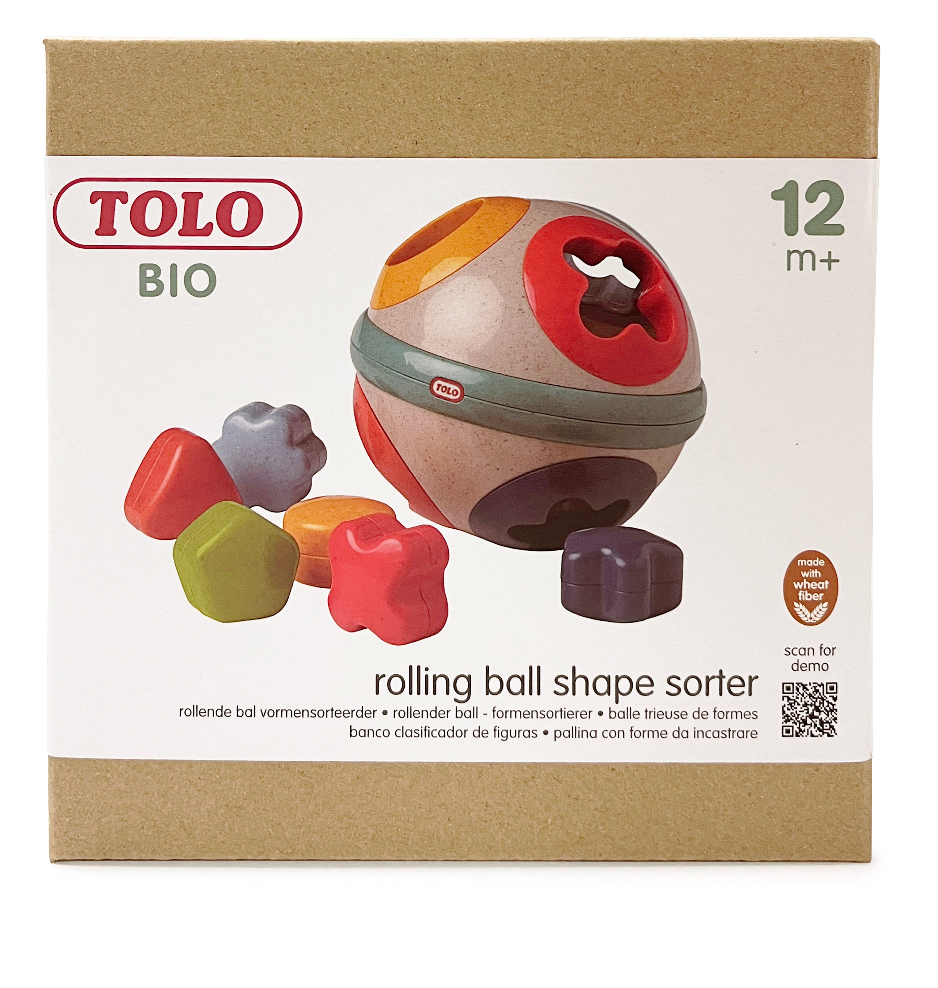 Rolling Ball Shape Sorter - TOLO – Speedy Monkey LLC
