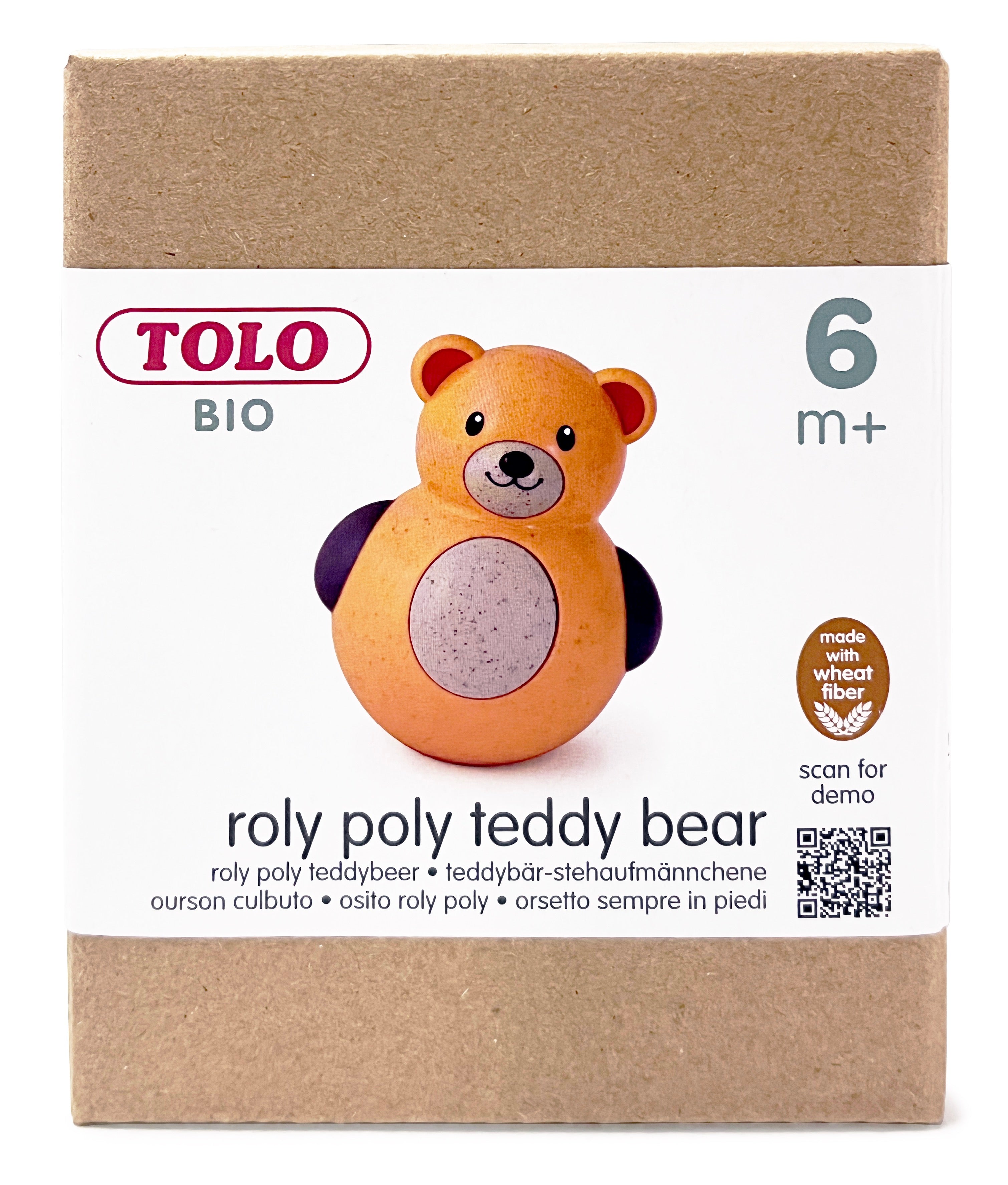 Roly Poly Teddy Bear - TOLO – Speedy Monkey LLC