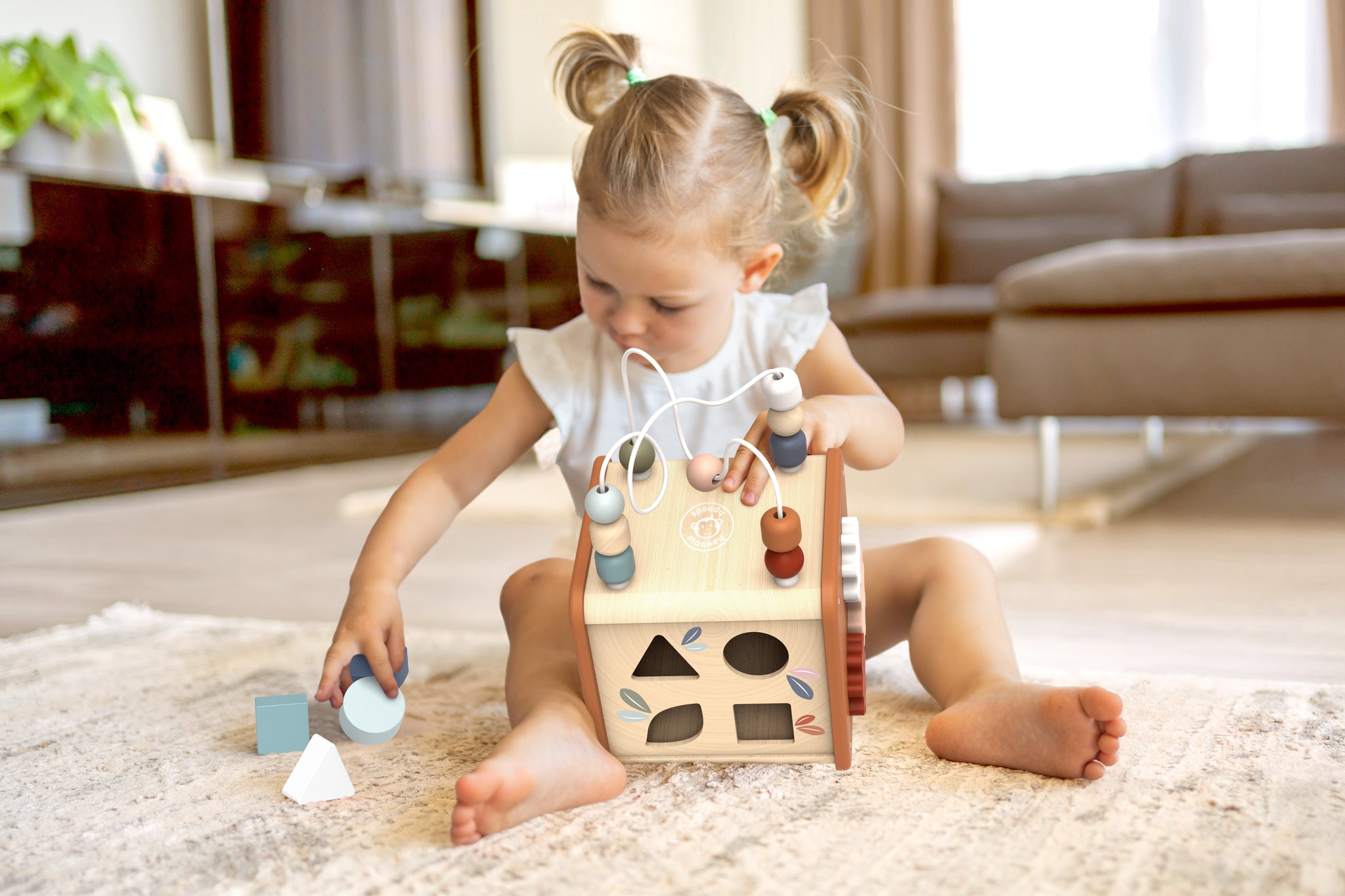 5 in 1 Activity cube – Speedy Monkey LLC