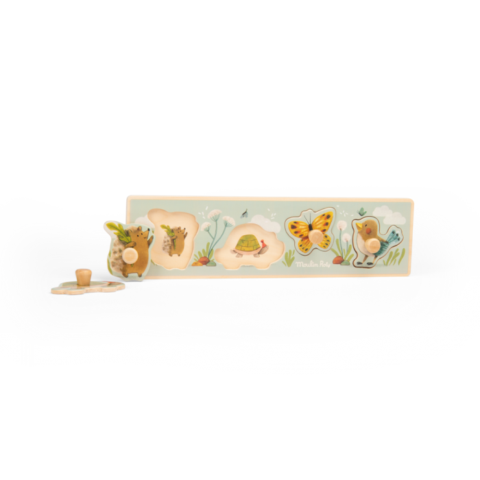 Wooden Animal puzzle - The Three Little Rabbits – Speedy Monkey LLC