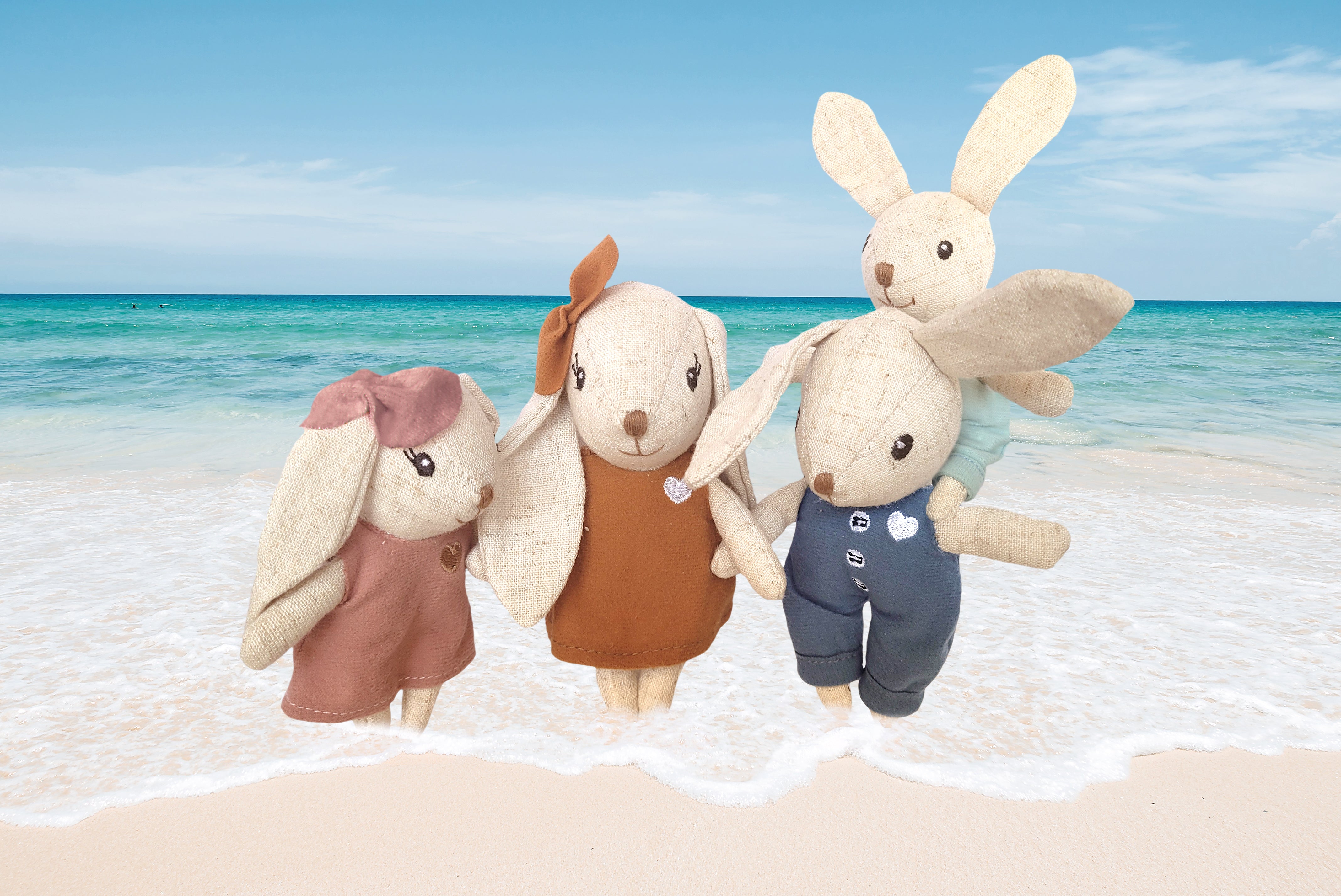 spielzeug hasenfamilie Rabbit Family – Speedy Monkey LLC