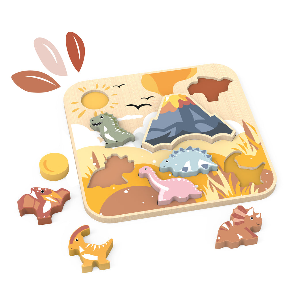 Jumbo Dino chunky puzzle – Speedy Monkey LLC