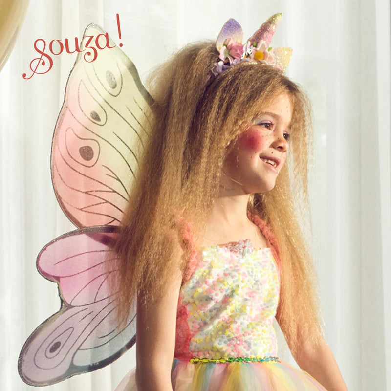 Valerie Fairy Costume Dress and Wings Set (multicolor) - Role-Play f Speedy Monkey LLC Valerie Fairy Costume Dress and Wings Set (multicolor) - Role-Play f Speedy Monkey LLC