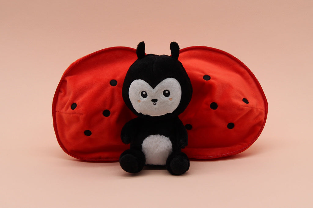 Flipetz Comet the Ladybug/Tomato - Flipetz 2 in 1 Plush